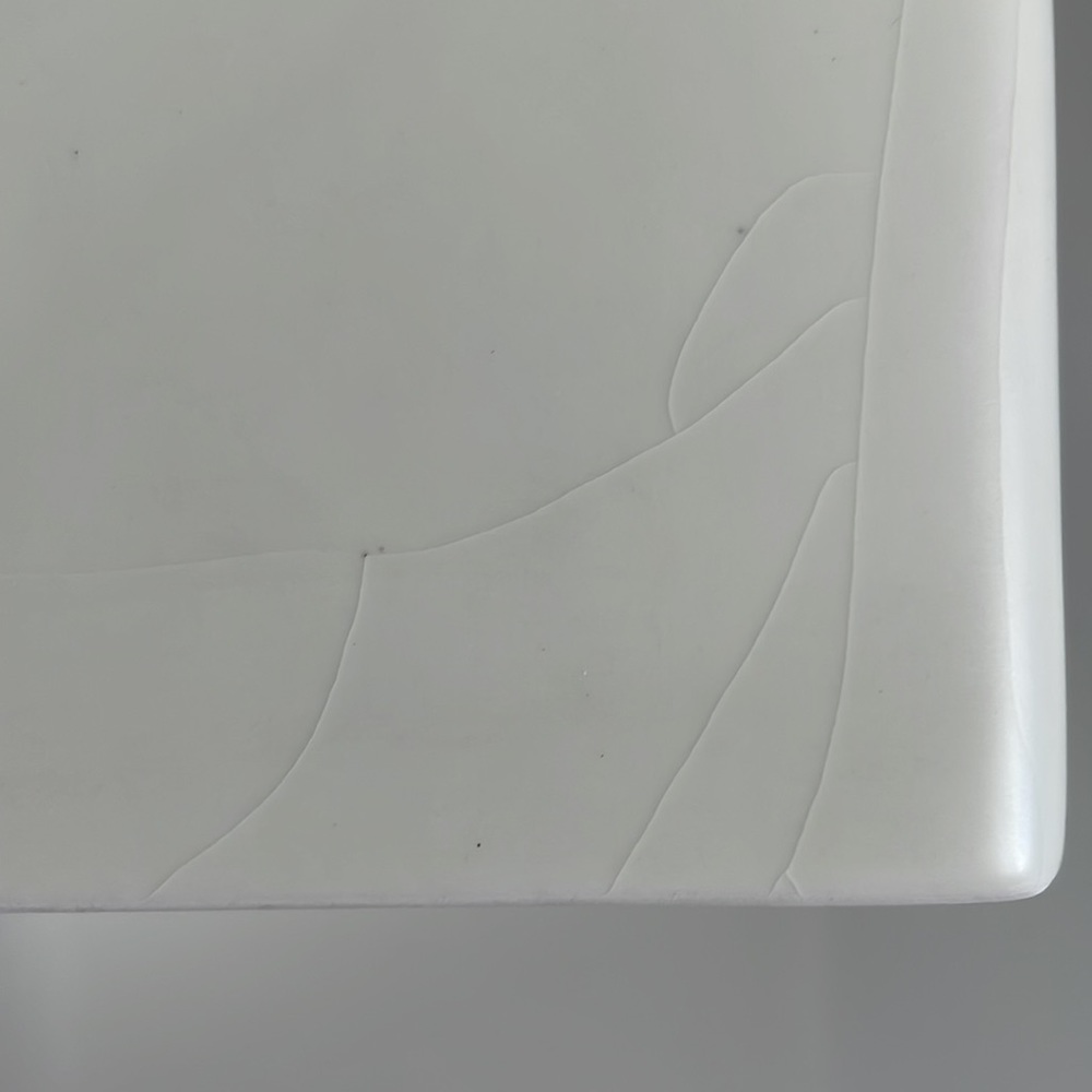 THRESHOLD China All White Square Jar With Cardinal Lid - Picture 10 of 15